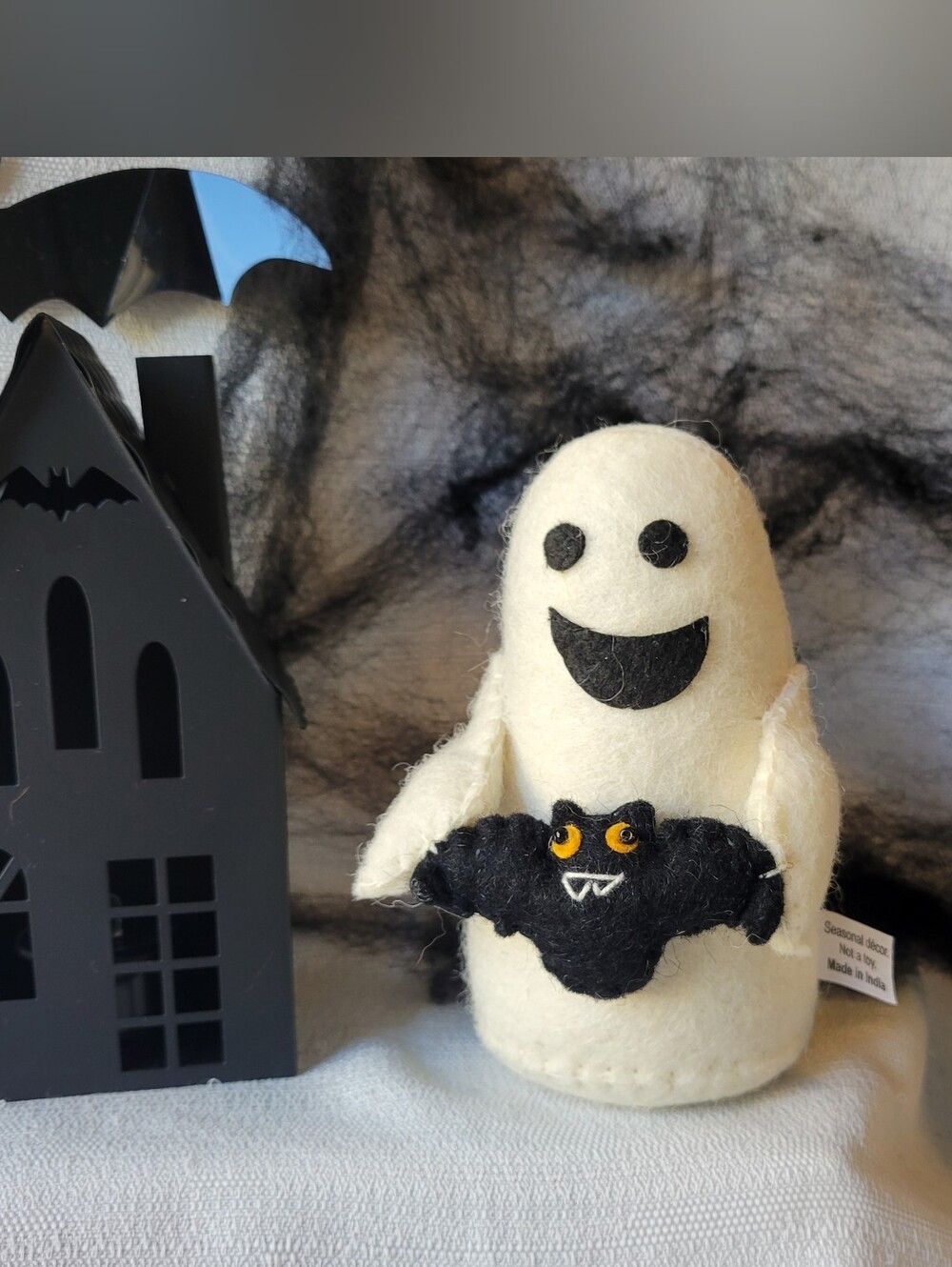 Ghost with Pet Bat